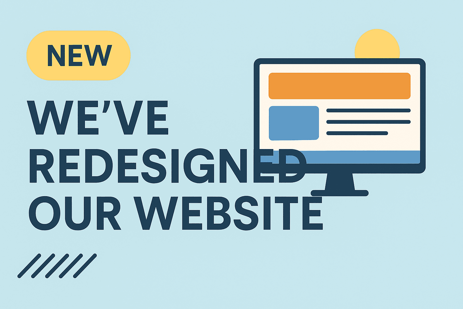 HPをリニューアルしました。